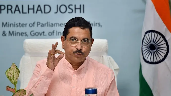 Education Minister Pralhad Joshi reviewing NTA preparations for upcoming examinations