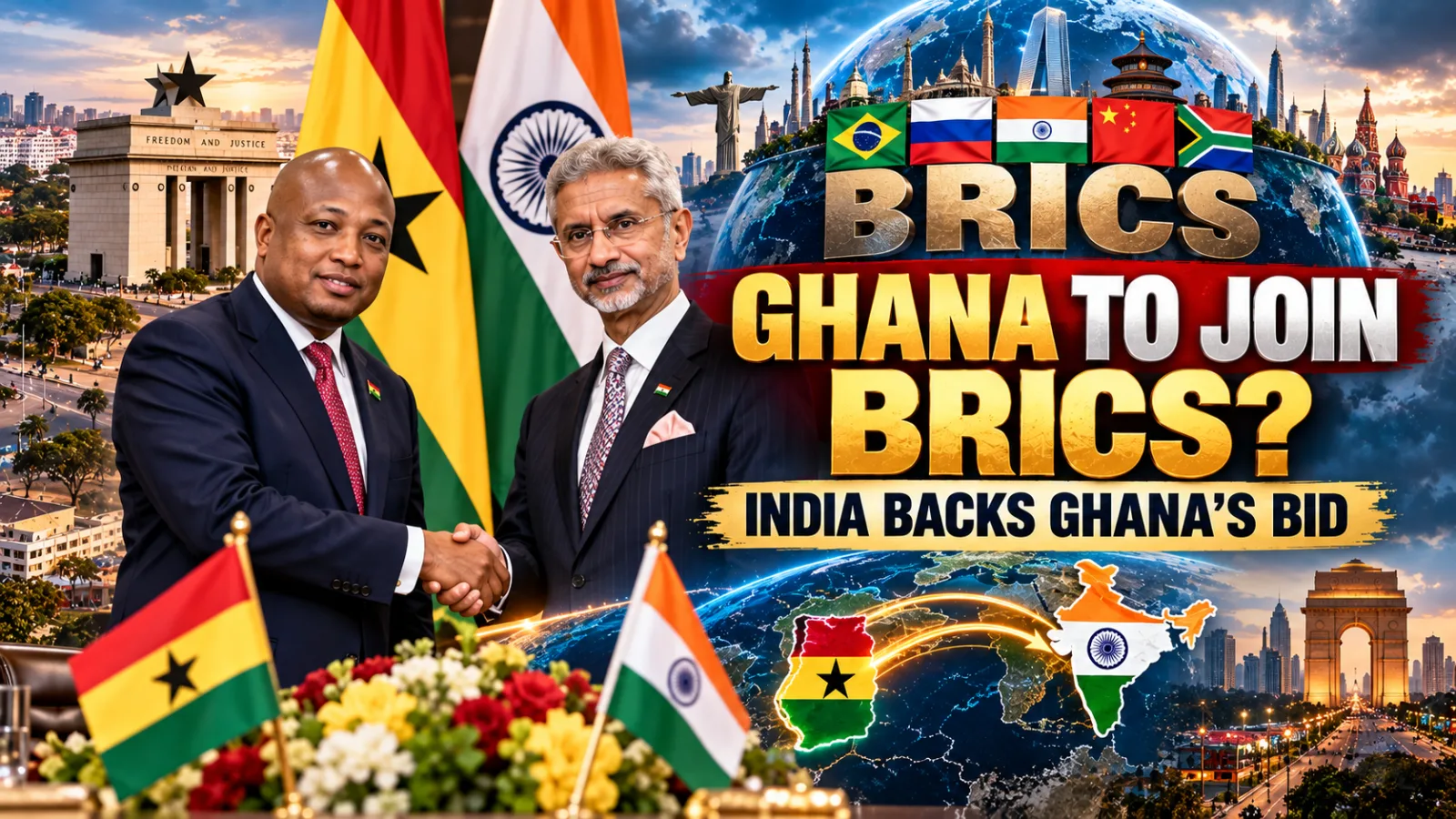 S Jaishankar and Ghana officials during bilateral talks in Accra