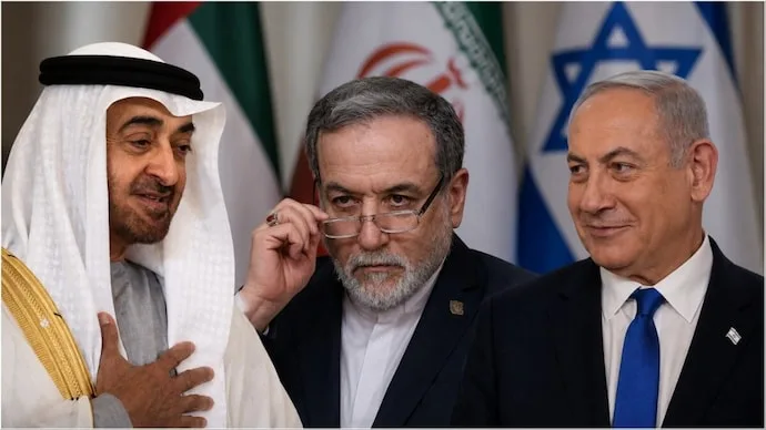Benjamin Netanyahu, Sheikh Mohamed bin Zayed and Abbas Araghchi amid Iran’s allegations over the Flydubai cockpit incident