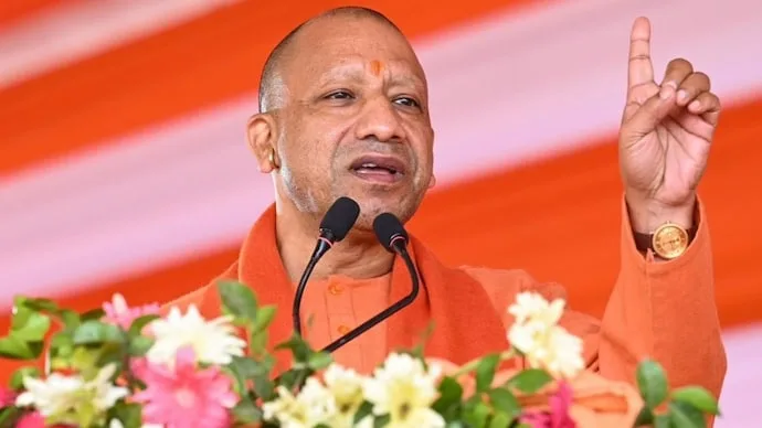 Uttar Pradesh Chief Minister Yogi Adityanath associated with the state's rural women's entrepreneurship initiative