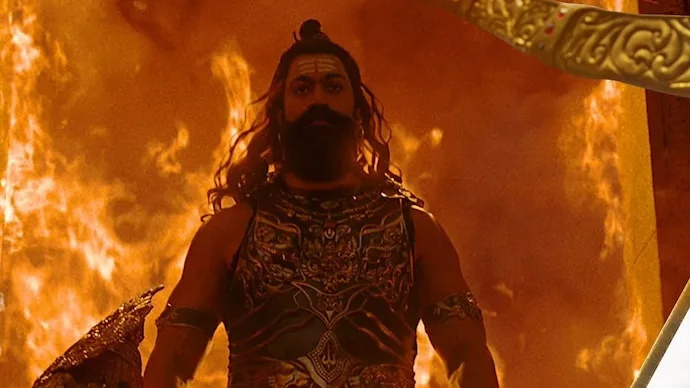 Ramayana film promotional image featuring the upcoming mythological adaptation starring Ranbir Kapoor and Yash.