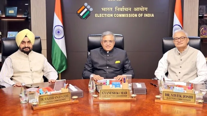 Election Commission of India building amid controversy over SIR and internal dissent