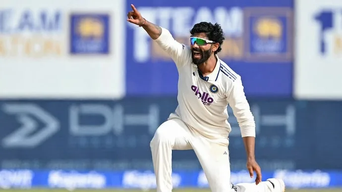 Ravindra Jadeja, India’s former No. 1 Test all-rounder, whose long reign has ended following Marco Jansen’s rise.