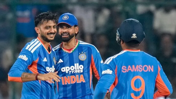 Shreyas Iyer during India’s T20I series against West Indies