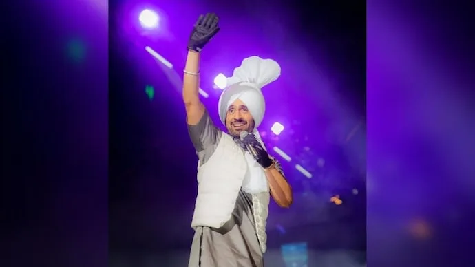 Singer and actor Diljit Dosanjh, who is performing at Jawaharlal Nehru Stadium in Delhi on October 30, 2026.